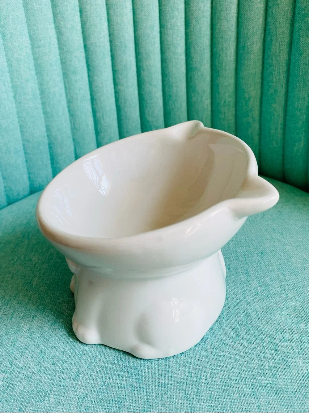 Ceramic Elevated Cat Bowl